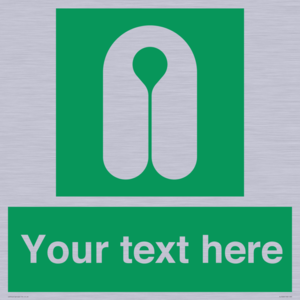 Custom sign safe condition Lifejacket